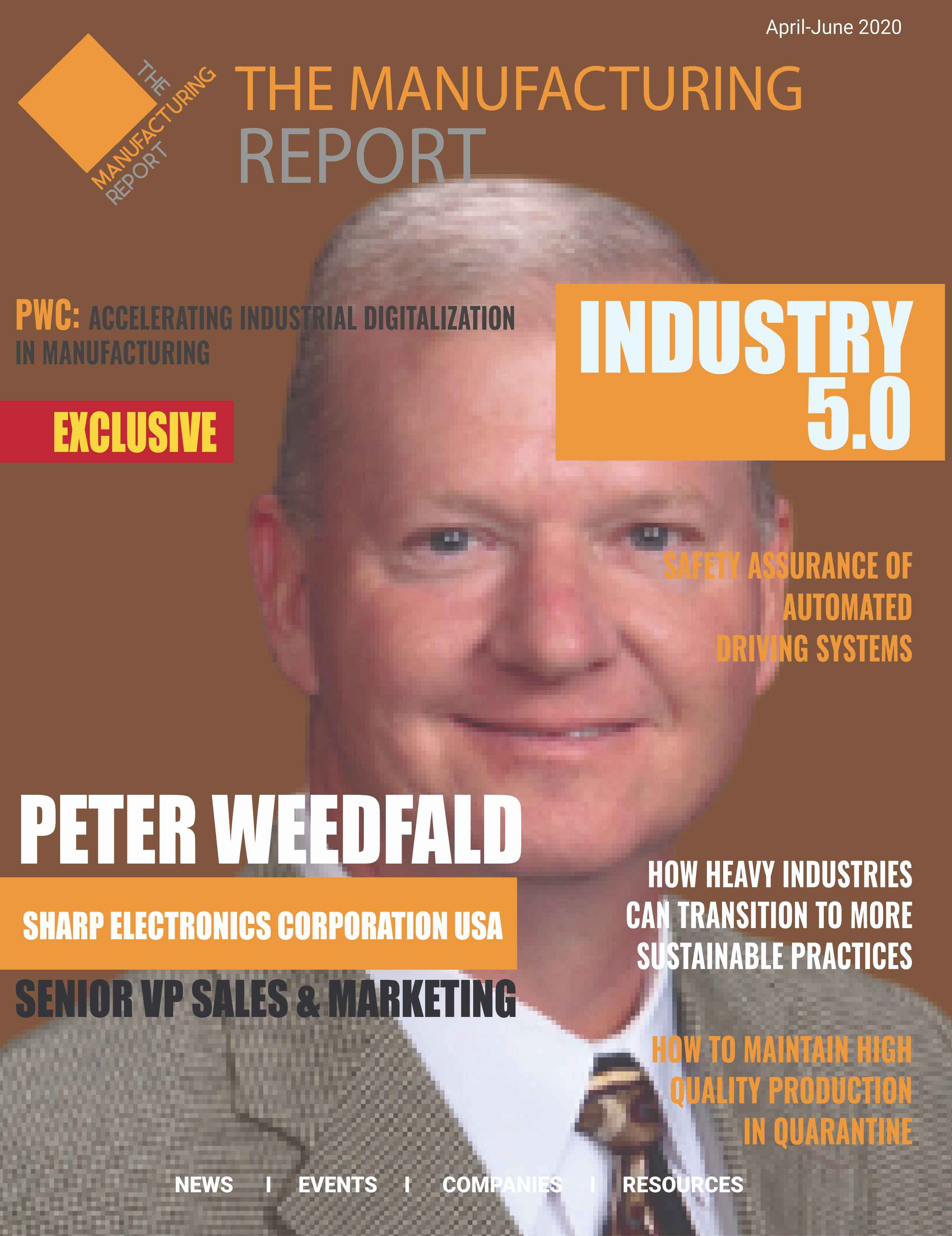 Manufacturing.Report Website Magazine Icon